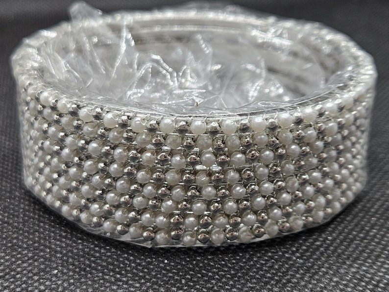 Bollywood Style Jewellery Silver Base Austrian Stones Bangles Set