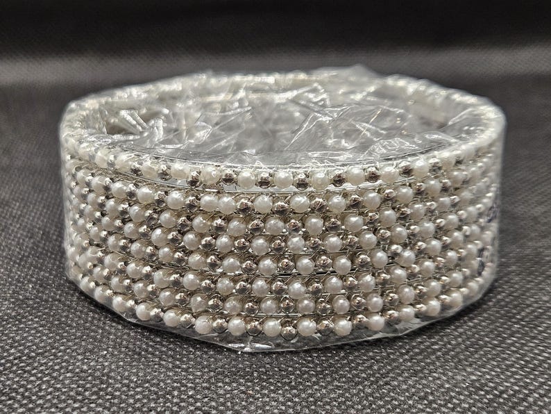 Bollywood Style Jewellery Silver Base Austrian Stones Bangles Set